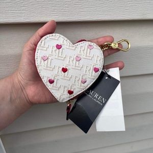 Ralph Lauren Heart Coin Purse